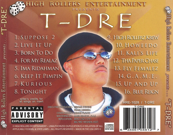 T-Dre - T-Dre Chicano Rap